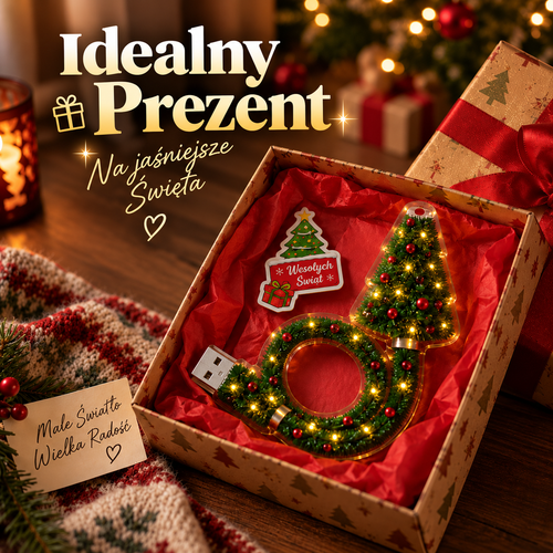 Projektor Blask Świąt 🎄+ 6 Świątecznych Wzorów